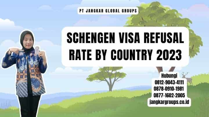 Schengen Visa Refusal Rate By Country 2023