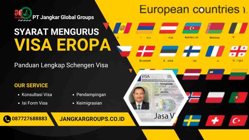 Syarat Mengurus Visa Eropa Panduan Lengkap Schengen Visa