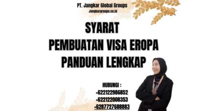 Syarat Pembuatan Visa Eropa Panduan Lengkap