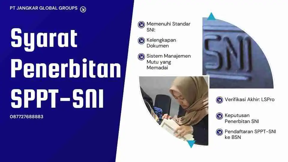 Syarat Penerbitan SPPT-SNI