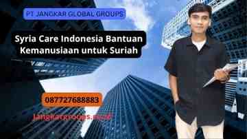 Syria Care Indonesia Bantuan Kemanusiaan untuk Suriah