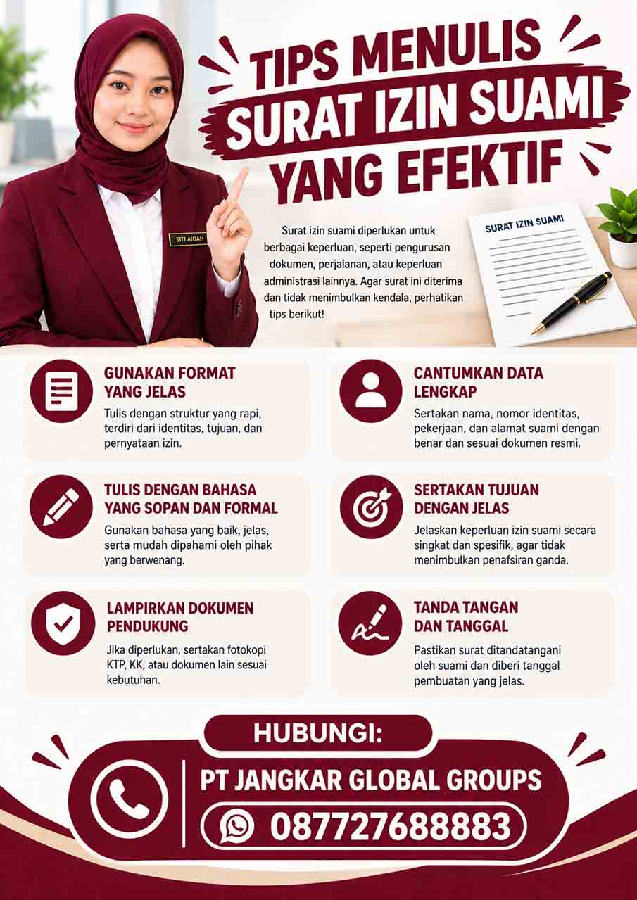 Tips Menulis Surat Izin Suami yang Efektif Tips Menulis Surat Izin Suami yang Efektif