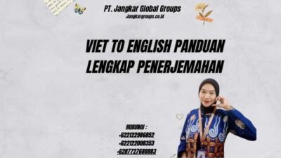 Viet To English Panduan Lengkap Penerjemahan