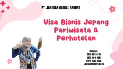 Visa Bisnis Jepang Pariwisata & Perhotelan