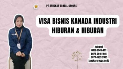 Visa Bisnis Kanada Industri Hiburan & Hiburan