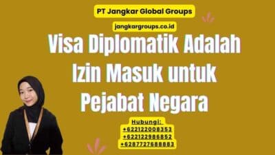 Visa Diplomatik Adalah Izin Masuk untuk Pejabat Negara