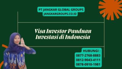 Visa Investor Panduan Investasi di Indonesia