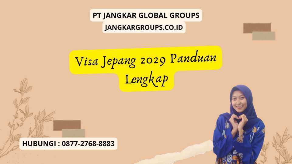 Visa Jepang 2029 Panduan Lengkap