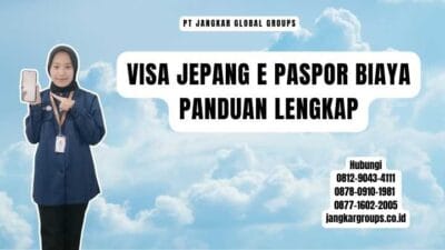 Visa Jepang E Paspor Biaya Panduan Lengkap