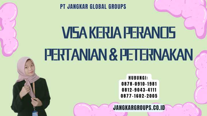 Visa Kerja Perancis Pertanian & Peternakan