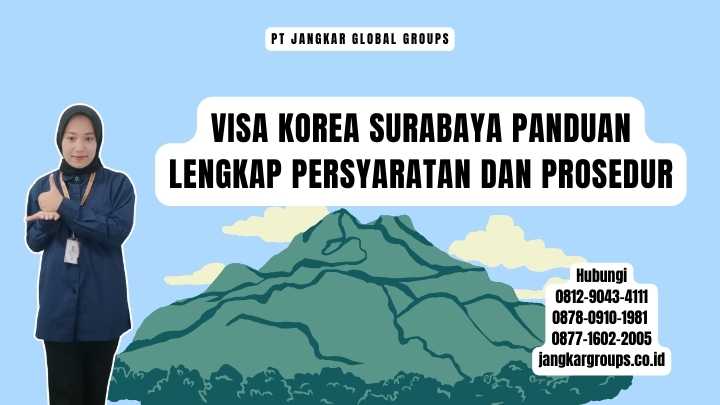 Visa Korea Surabaya Panduan Lengkap Persyaratan dan Prosedur