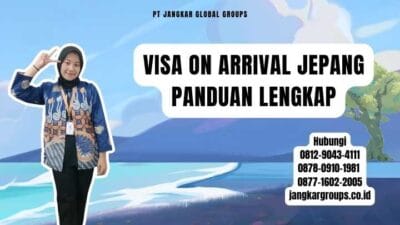 Visa On Arrival Jepang Panduan Lengkap