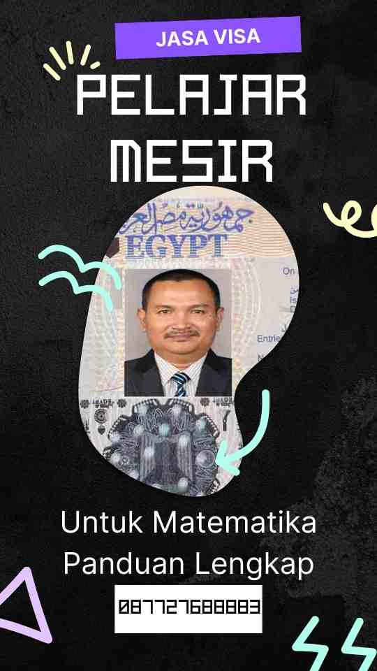 Visa Pelajar Mesir Untuk Matematika Panduan Lengkap