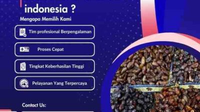 Bagaimana cara impor kurma saudi arabia ke indonesia