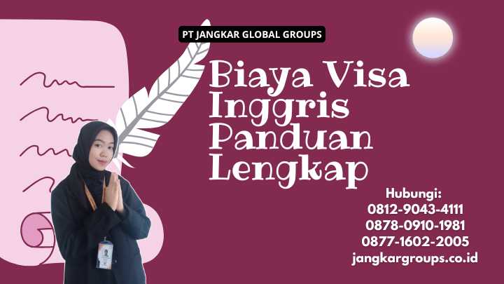 Biaya Visa Inggris Panduan Lengkap