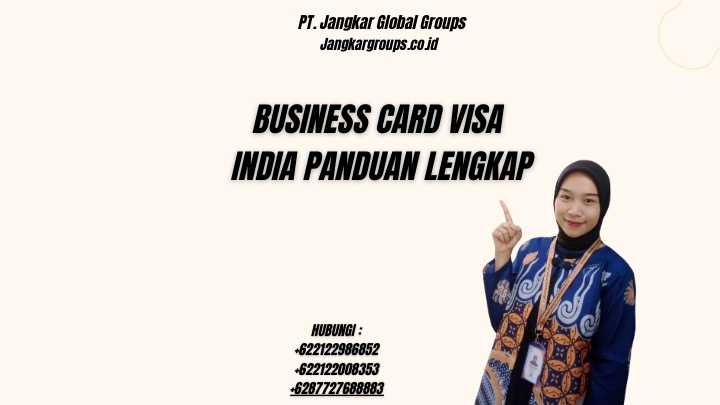 Business Card Visa India Panduan Lengkap