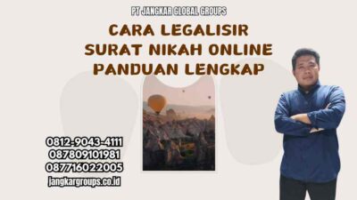 Cara Legalisir Surat Nikah Online Panduan Lengkap