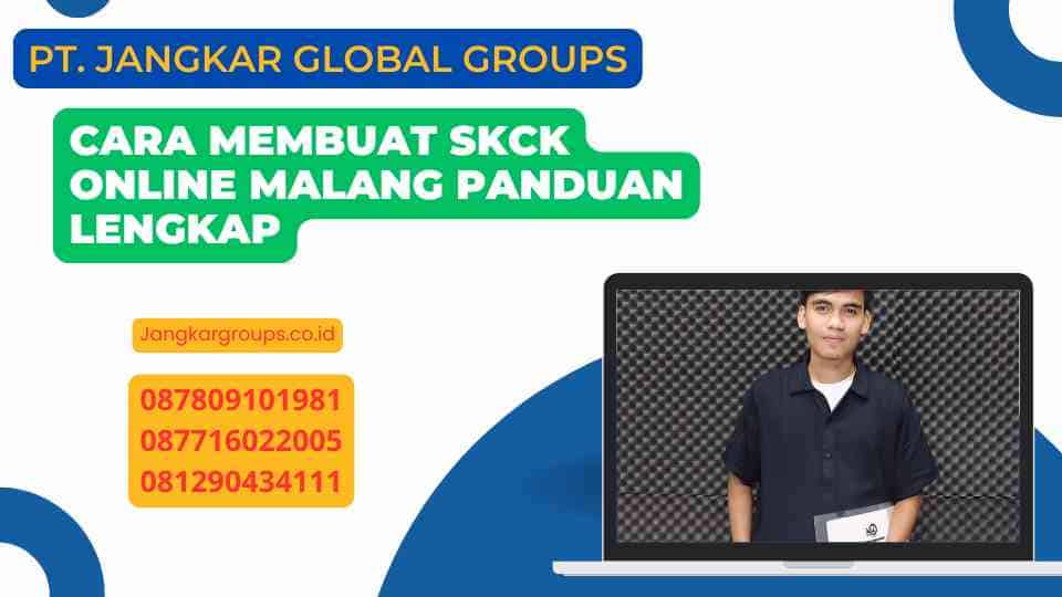 Cara Membuat SKCK Online Malang Panduan Lengkap