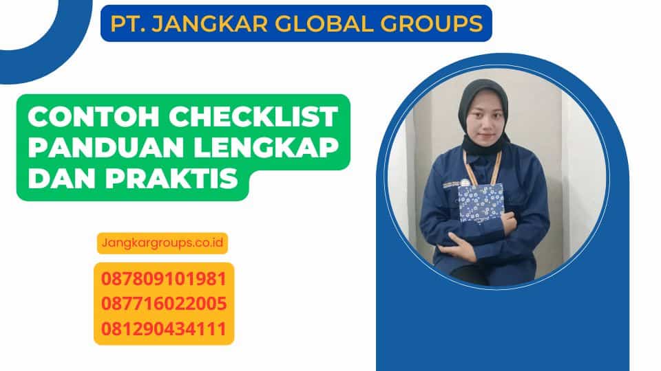 Contoh Checklist Panduan Lengkap dan Praktis