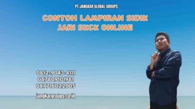 Contoh Lampiran Sidik Jari SKCK Online