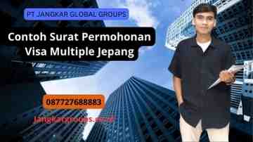 Contoh Surat Permohonan Visa Multiple Jepang