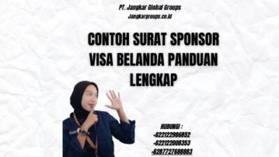 Contoh Surat Sponsor Visa Belanda Panduan Lengkap
