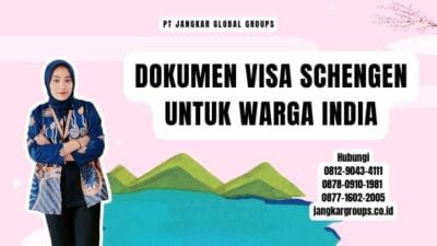 Dokumen Visa Schengen untuk Warga India