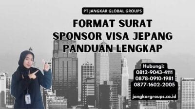 Format Surat Sponsor Visa Jepang Panduan Lengkap