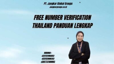 Free Number Verification Thailand Panduan Lengkap
