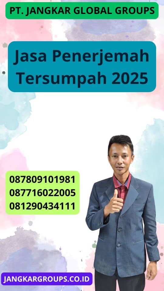 Jasa Penerjemah Tersumpah 2025