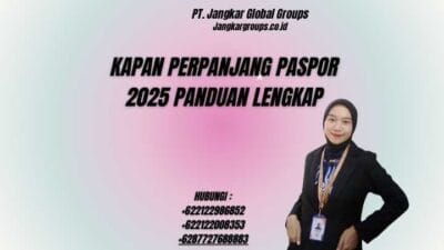 Kapan Perpanjang Paspor 2025 Panduan Lengkap