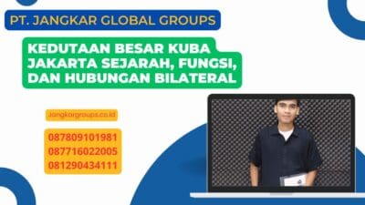 Kedutaan Besar Kuba Jakarta Sejarah, Fungsi, dan Hubungan Bilateral