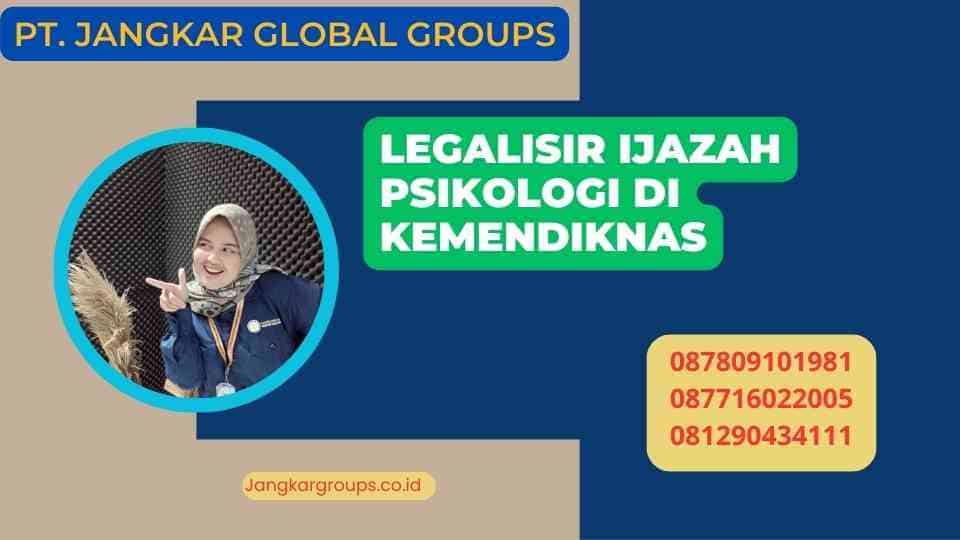 Legalisir Ijazah Psikologi Di Kemendiknas