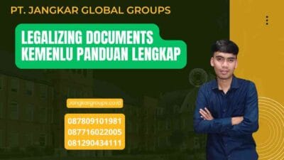 Legalizing Documents Kemenlu Panduan Lengkap