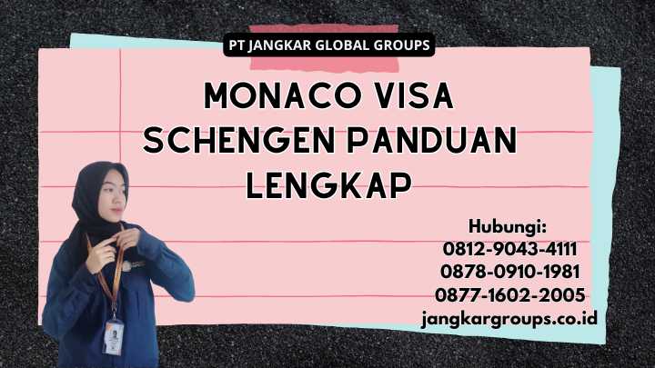 Monaco Visa Schengen Panduan Lengkap