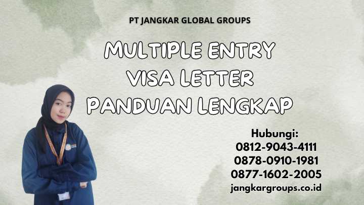 Multiple Entry Visa Letter Panduan Lengkap
