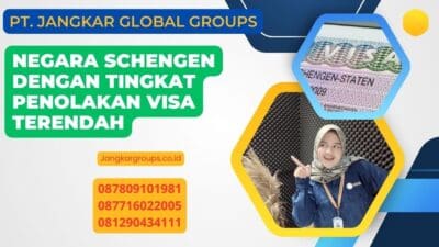 Negara Schengen dengan Tingkat Penolakan Visa Terendah