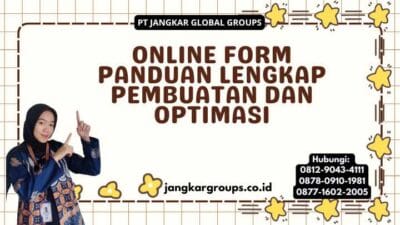 Online Form Panduan Lengkap Pembuatan dan Optimasi