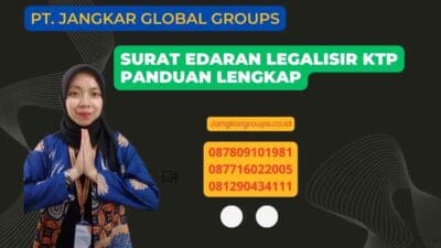 Surat Edaran Legalisir KTP Panduan Lengkap