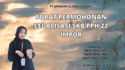 Surat Permohonan Legalisasi SKB PPh 22 Impor