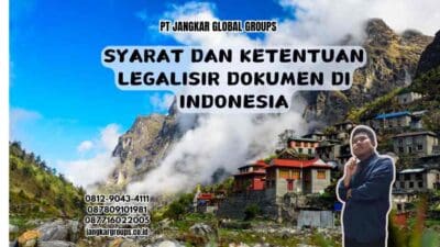 Syarat Dan Ketentuan Legalisir Dokumen di Indonesia