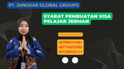 Syarat Pembuatan Visa Pelajar Jerman