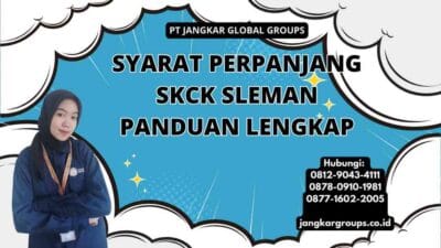Syarat Perpanjang SKCK Sleman Panduan Lengkap