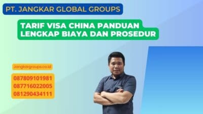 Tarif Visa China Panduan Lengkap Biaya dan Prosedur