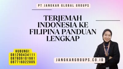 Terjemah Indonesia Ke Filipina Panduan Lengkap