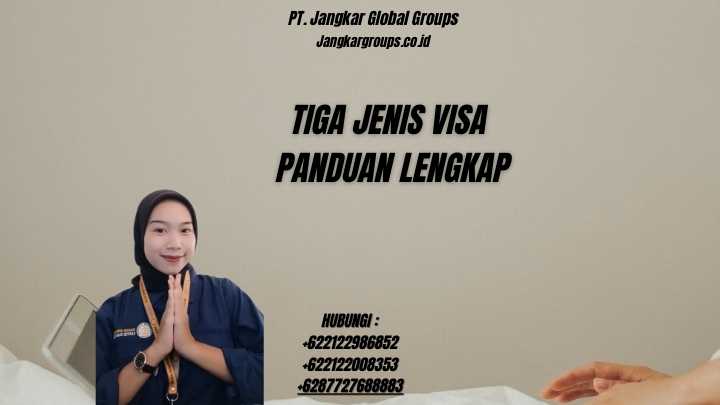 Tiga Jenis Visa Panduan Lengkap