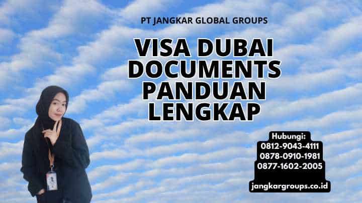 Visa Dubai Documents Panduan Lengkap