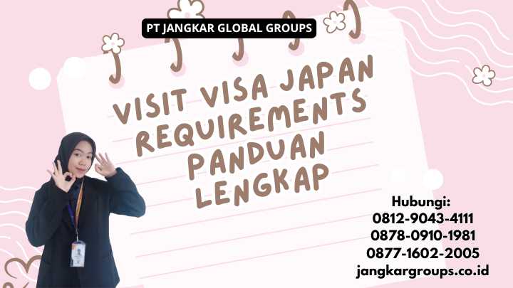 Visit Visa Japan Requirements Panduan Lengkap