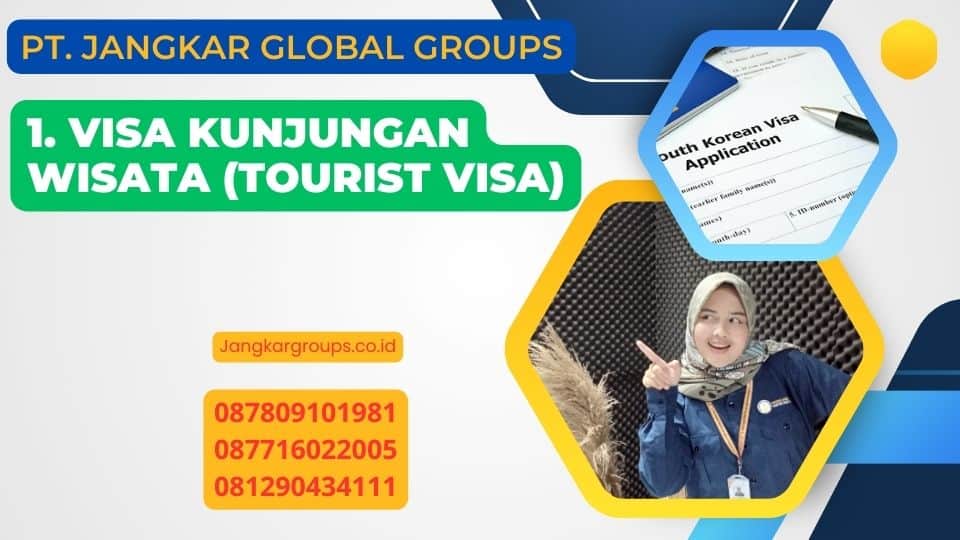 1. Visa Kunjungan Wisata (Tourist Visa) | Jenis Visa untuk Korea Selatan