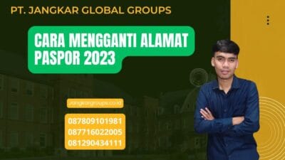Cara Mengganti Alamat Paspor 2023